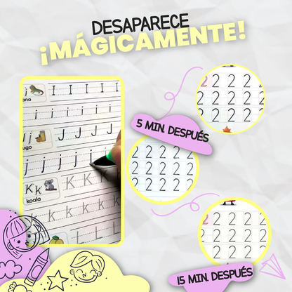 Cuadernos Reutilizables de Tinta Mágica - Sunk®
