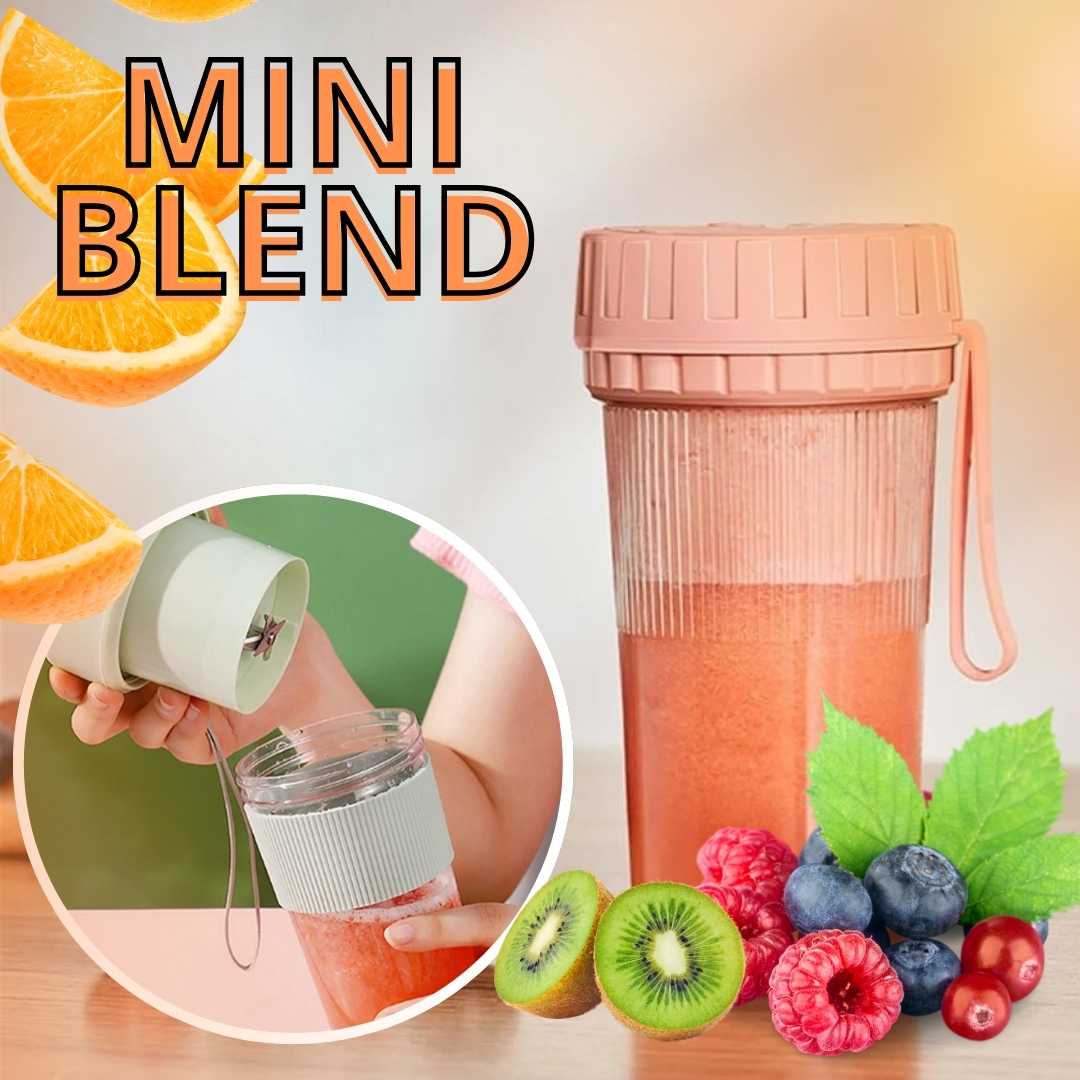 SÚPER PRÁCTICA MINI LICUADORA ANTI GRUMOS | MINI BLEND™