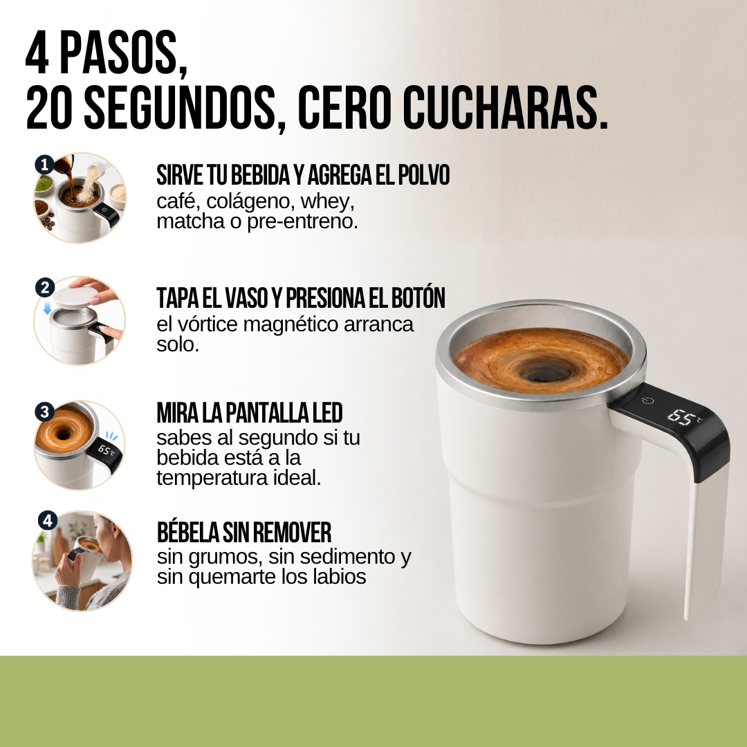 TAZA MEZCLADORA INTELIGENTE | MIXA™