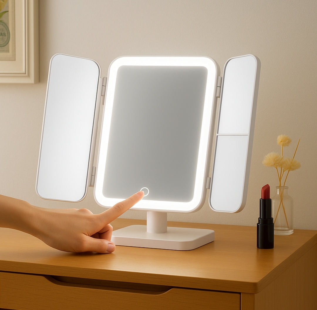 ESPEJO CON PANTALLA TÁCTIL LUZ LED | BRILIA™