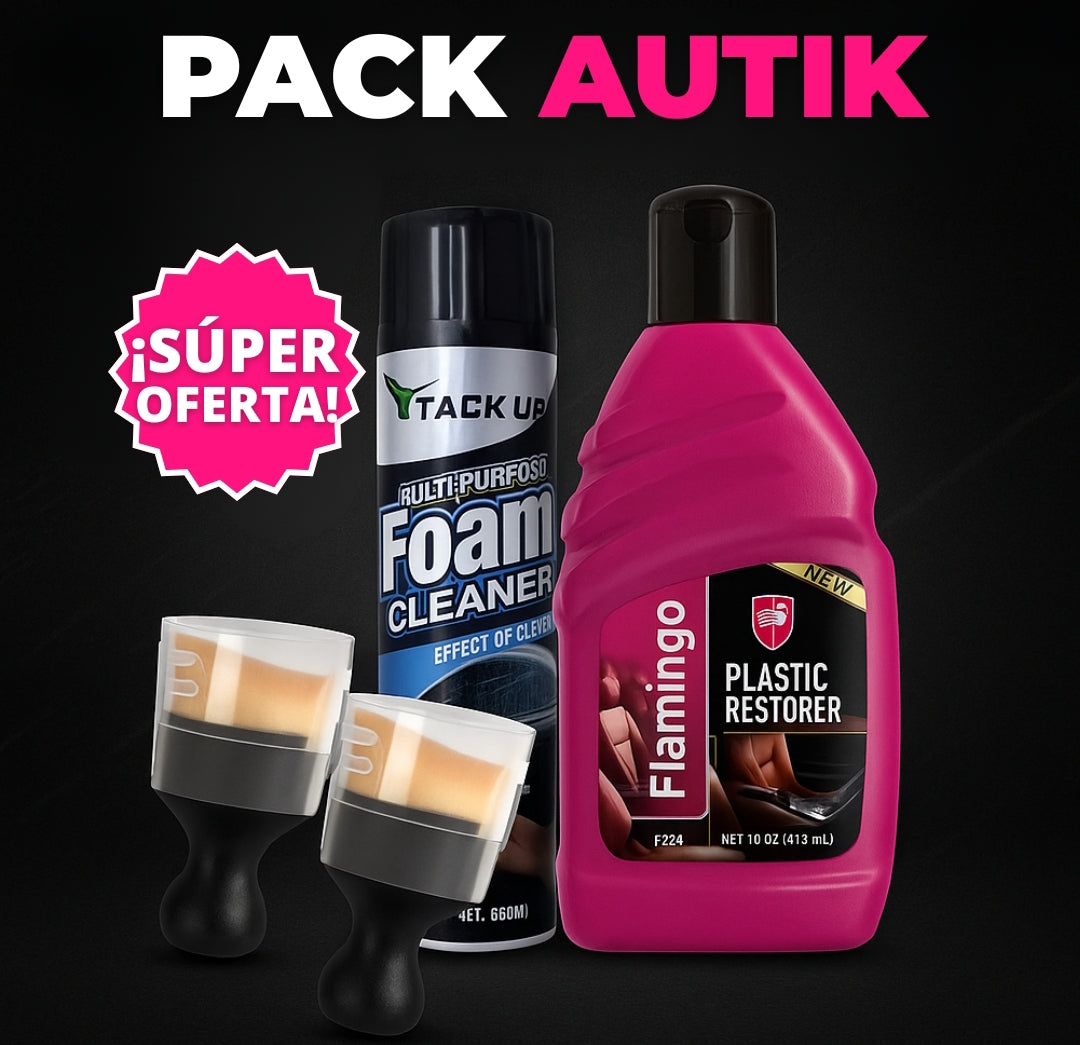 PACK DE LIMPIEZA PROFUNDA PARA AUTOS  |  AUTIK™