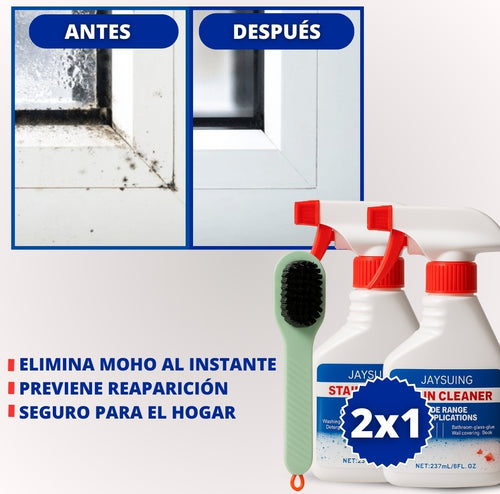 2X1 LIMPIADOR POTENTE + CEPILLO LIMPIADOR | KIT CLARYS™