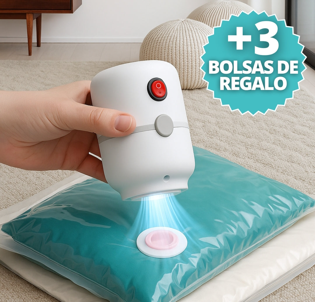 BOMBA DE VACÍO + 3 BOLSAS | EVAC™