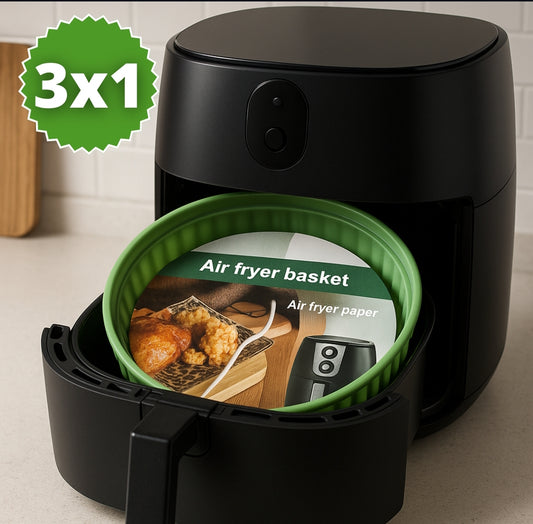 3X1 CESTAS REUTILIZABLES PARA AIRFRYER | CESTIK™