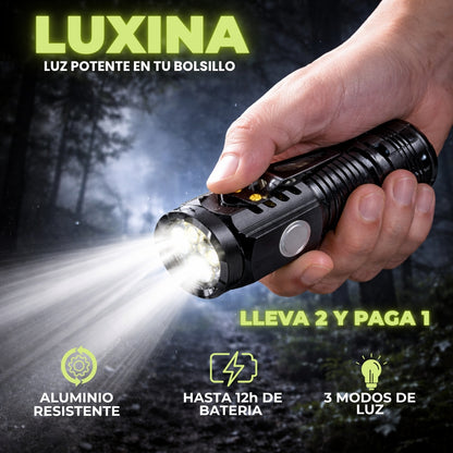2x1 MINI LINTERNA LED ULTRA POTENTE | LUXINA™