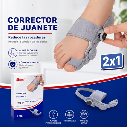 2x1 CORRECTOR DE JUANETES AJUSTABLE | ALIVIPIE™