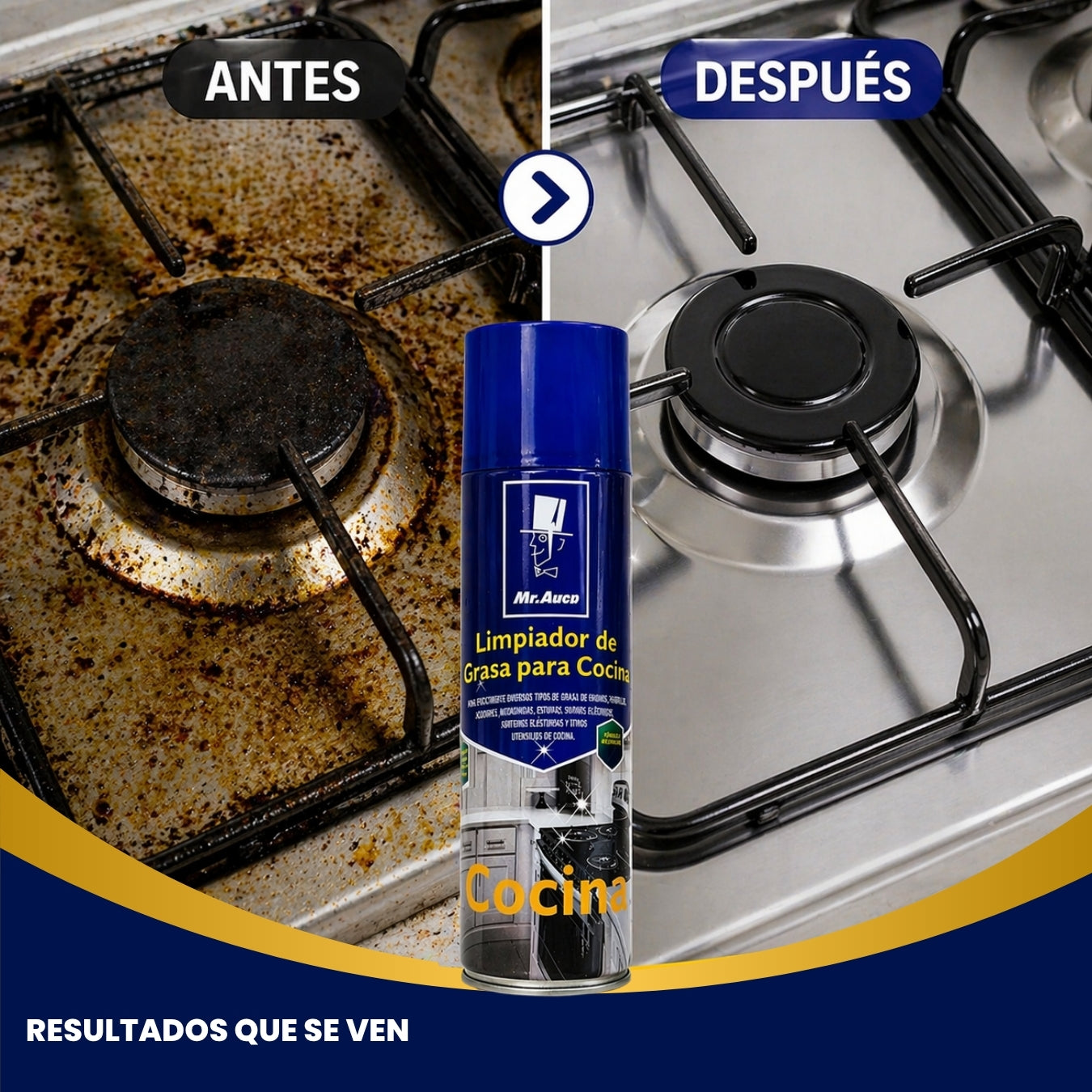3x1 SPRAY QUITA GRASA PARA COCINA | ULTRAGRAS™