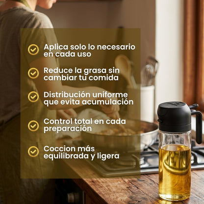 2x1 DISPENSADOR/ SPRAY DE ACEITE  | SPRAYCO™