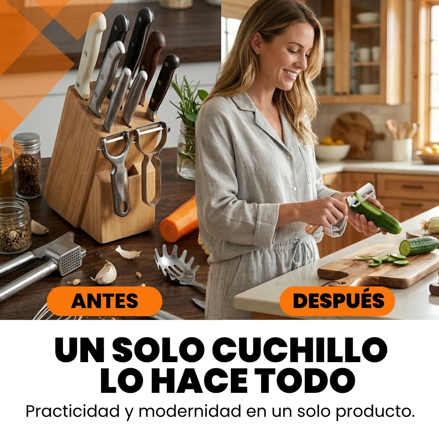 2x1 CUCHILLO MULTIUSOS DE COCINA | COCIMAX™