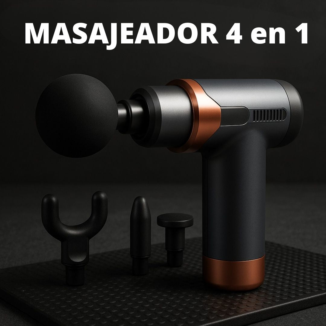 PISTOLA MASAJEADORA MULTIFUNCIONAL | VIBRA™