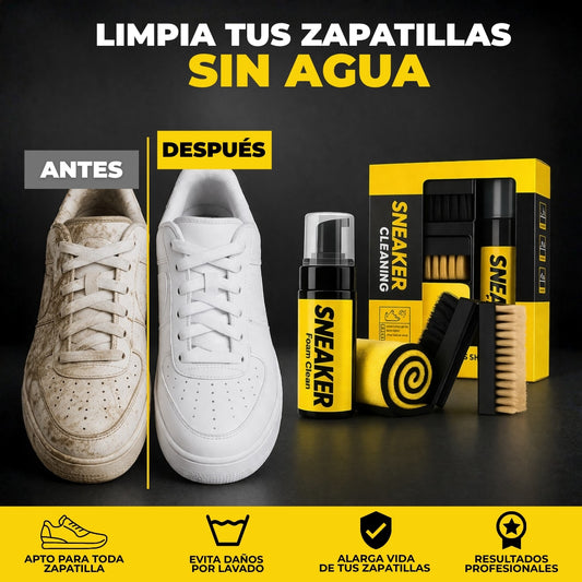 PACK LIMPIADOR DE ZAPATILLAS SIN AGUA | LIMPISEC™
