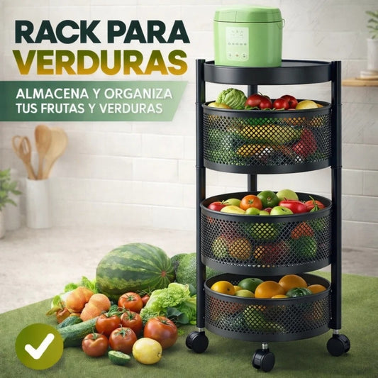 RACK ORGANIZADOR 3 NIVELES | GIROBOX™