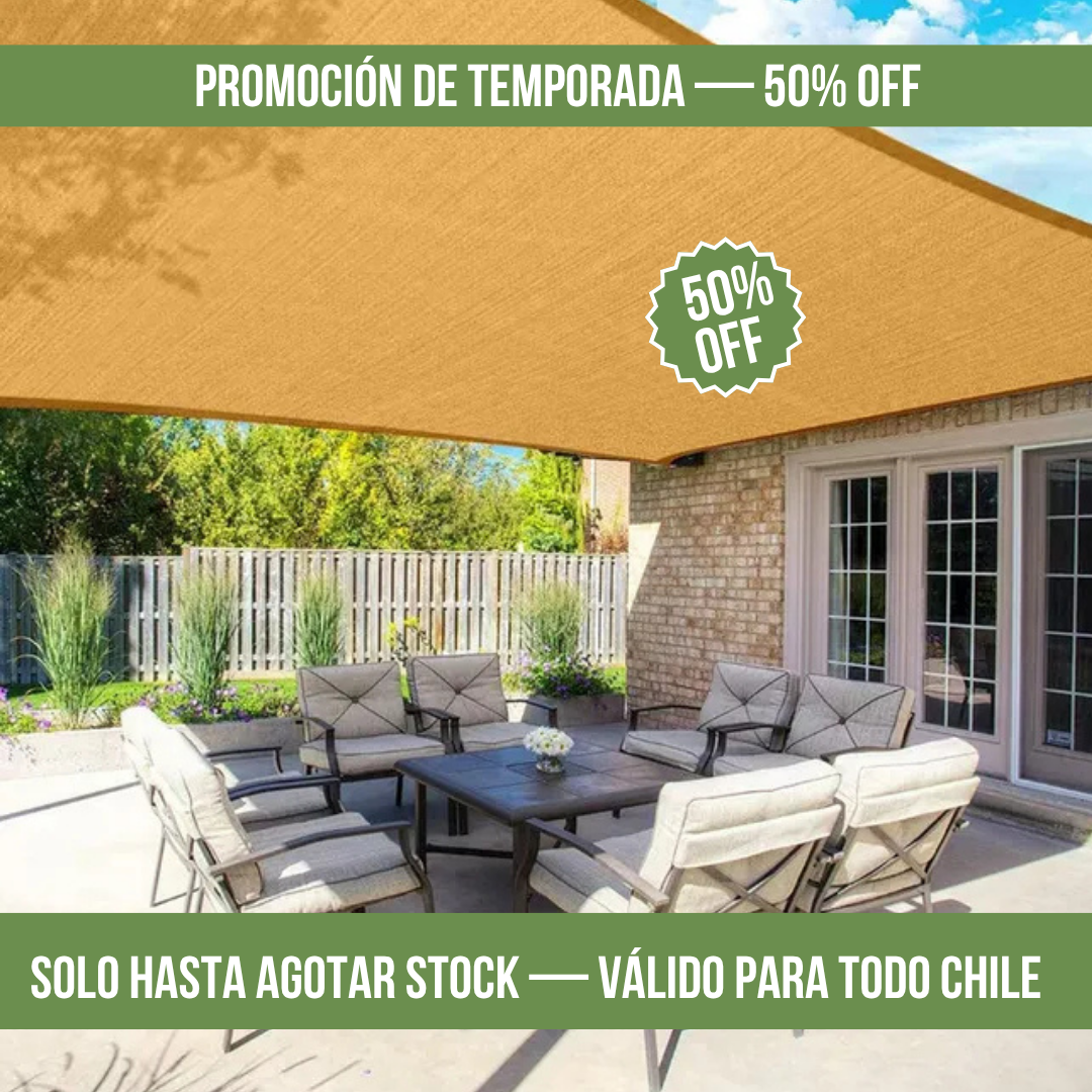 MALLA COLGANTE PARA EXTERIORES 5x4M TERRASOL™