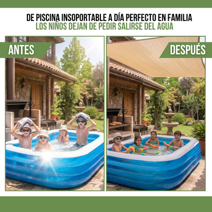 MALLA COLGANTE PARA EXTERIORES 5x4M TERRASOL™