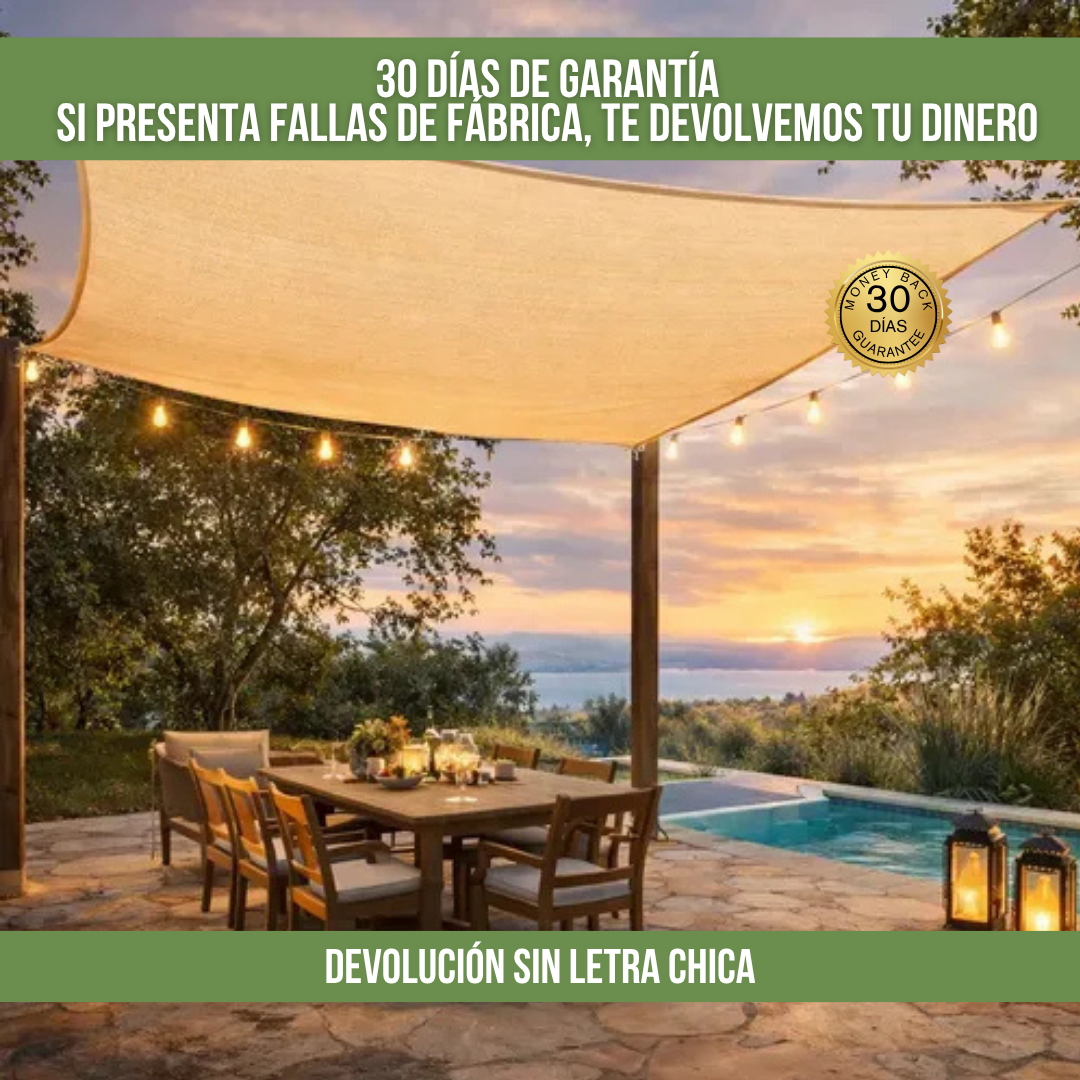 MALLA COLGANTE PARA EXTERIORES 5x4M TERRASOL™
