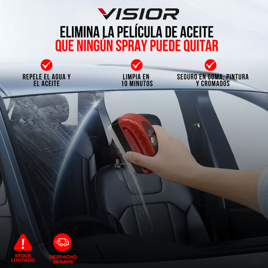 2X1 CEPILLO LIMPIA PARABRISAS ANTI ACEITE | VISIOR™