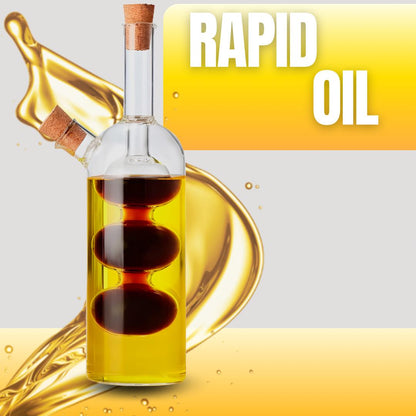 ELEGANTE DISPENSADOR 2 EN 1 FACIL DE USAR | RAPID OIL™