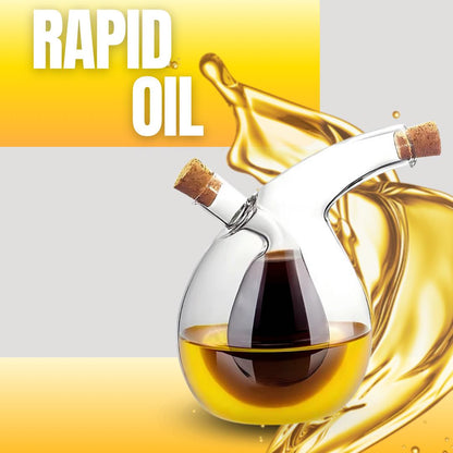 ELEGANTE DISPENSADOR 2 EN 1 FACIL DE USAR | RAPID OIL™