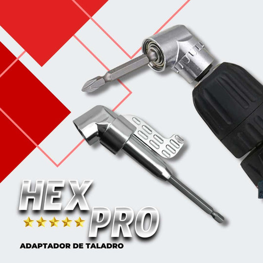 EFICIENTE ADAPTADOR PARA EXTENDER TALADROS LLEVA 2 Y PAGA 1 | HEX PRO™