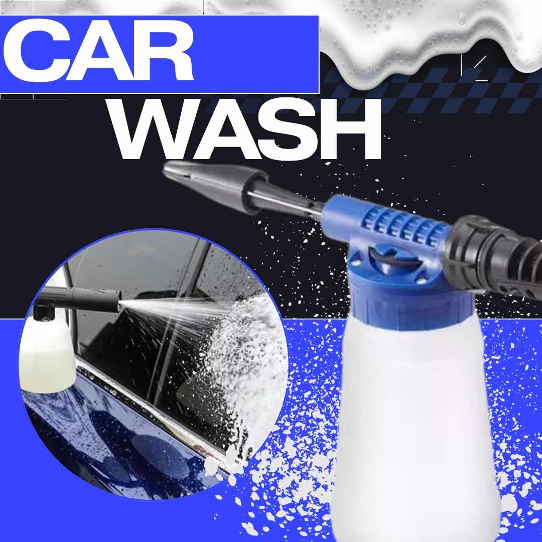 DISPENSADOR DE ESPUMA PARA LIMPIEZA PROFESIONAL DE AUTOS | CAR WASH™