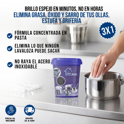 3x1 CLEANIX™ : CREMA LIMPIA OXIDO Y GRASA MULTIUSOS