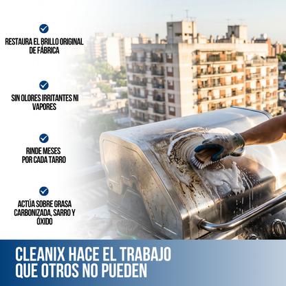 3x1 CLEANIX™ : CREMA LIMPIA OXIDO Y GRASA MULTIUSOS