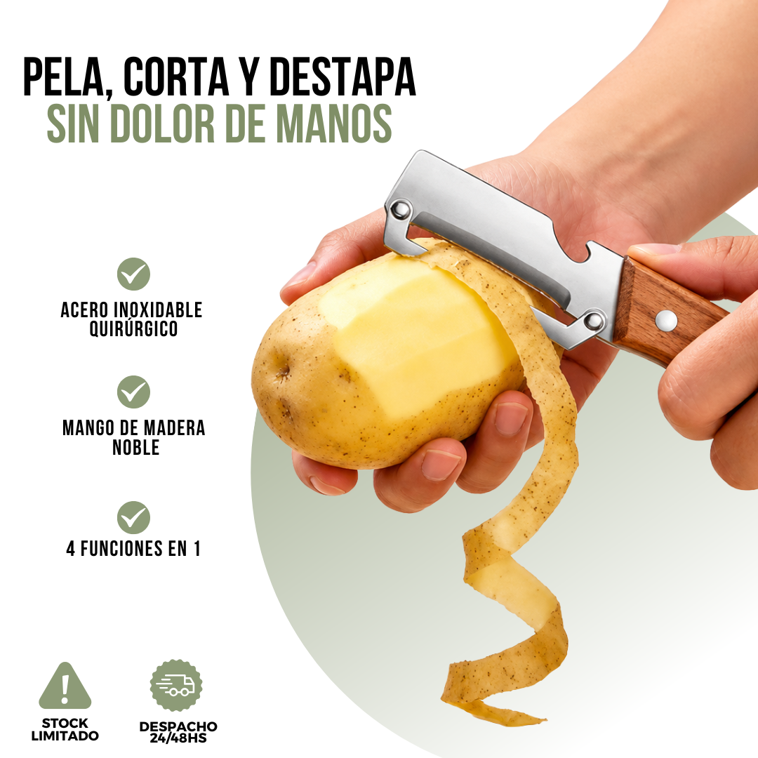2X1 CUCHILLO PELADOR MULTIFUNCIONAL | COCIMAX™