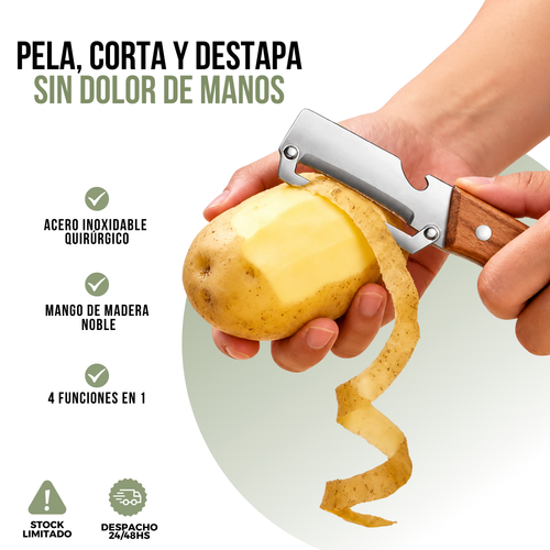 2X1 CUCHILLO PELADOR MULTIFUNCIONAL | COCIMAX™