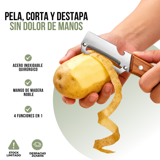 2X1 CUCHILLO PELADOR MULTIFUNCIONAL | COCIMAX™