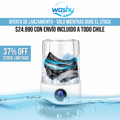 SÚPER MINI LAVADOR PORTÁTIL | WASHY™