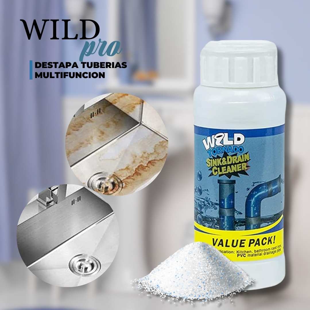 PODEROSO DESATASCADOR DE TUBERÍAS LLEVA 3 Y PAGA 1 | WILD PRO™
