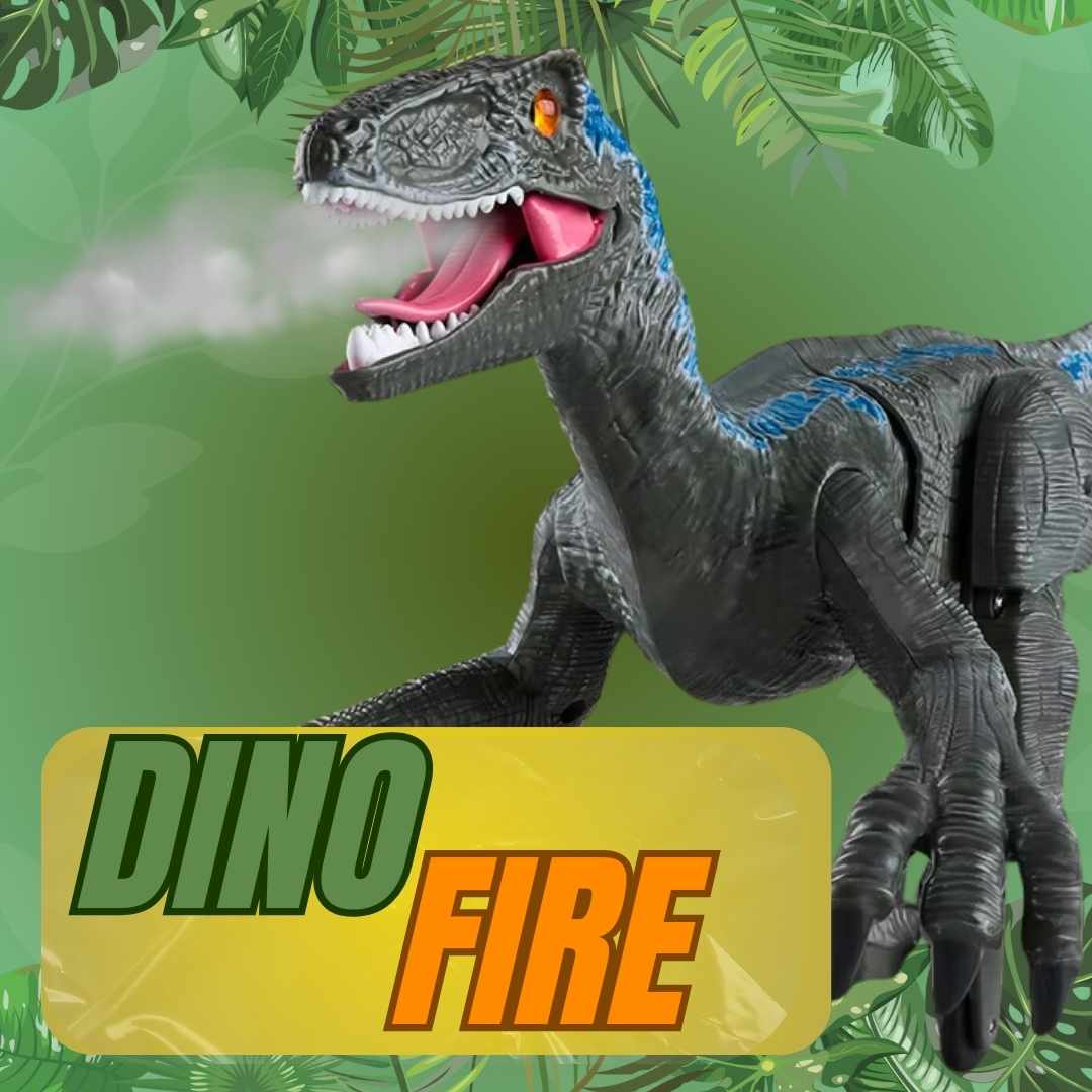 DIVERTIDO Y EMOCIONANTE DINOSAURIO A CONTROL REMOTO | DINO FIRE™