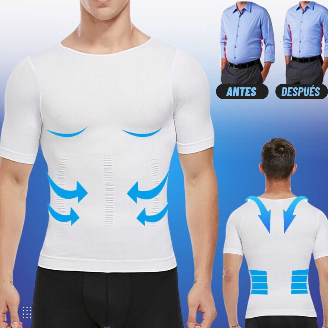CÓMODA POLERA PARA LUCIR UN TORSO TONIFICADO | SLIM FIT™