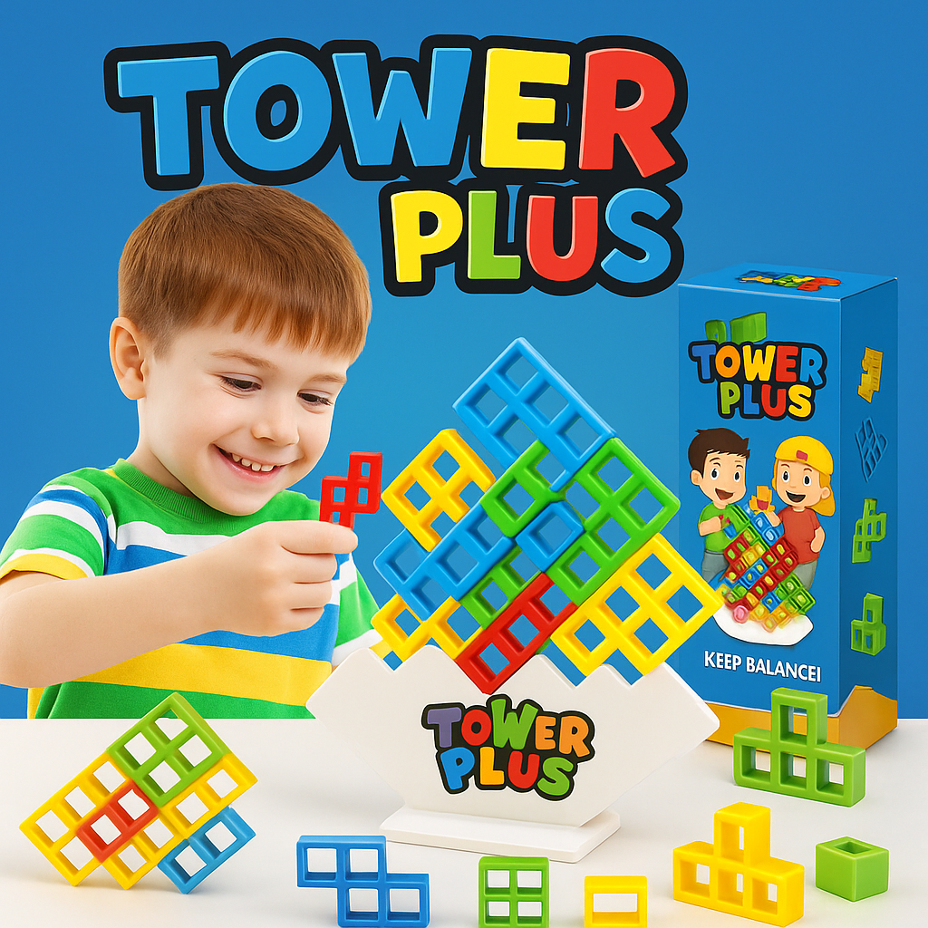 2X1 JUEGO DE ARMAR TORRES | TOWER PLUS™
