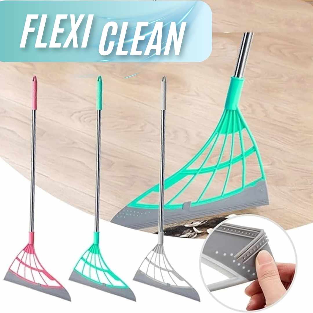 FASCINANTE ESCOBA FLEXIBLE PARA LIMPIEZA PROFUNDA | FLEXI CLEAN™