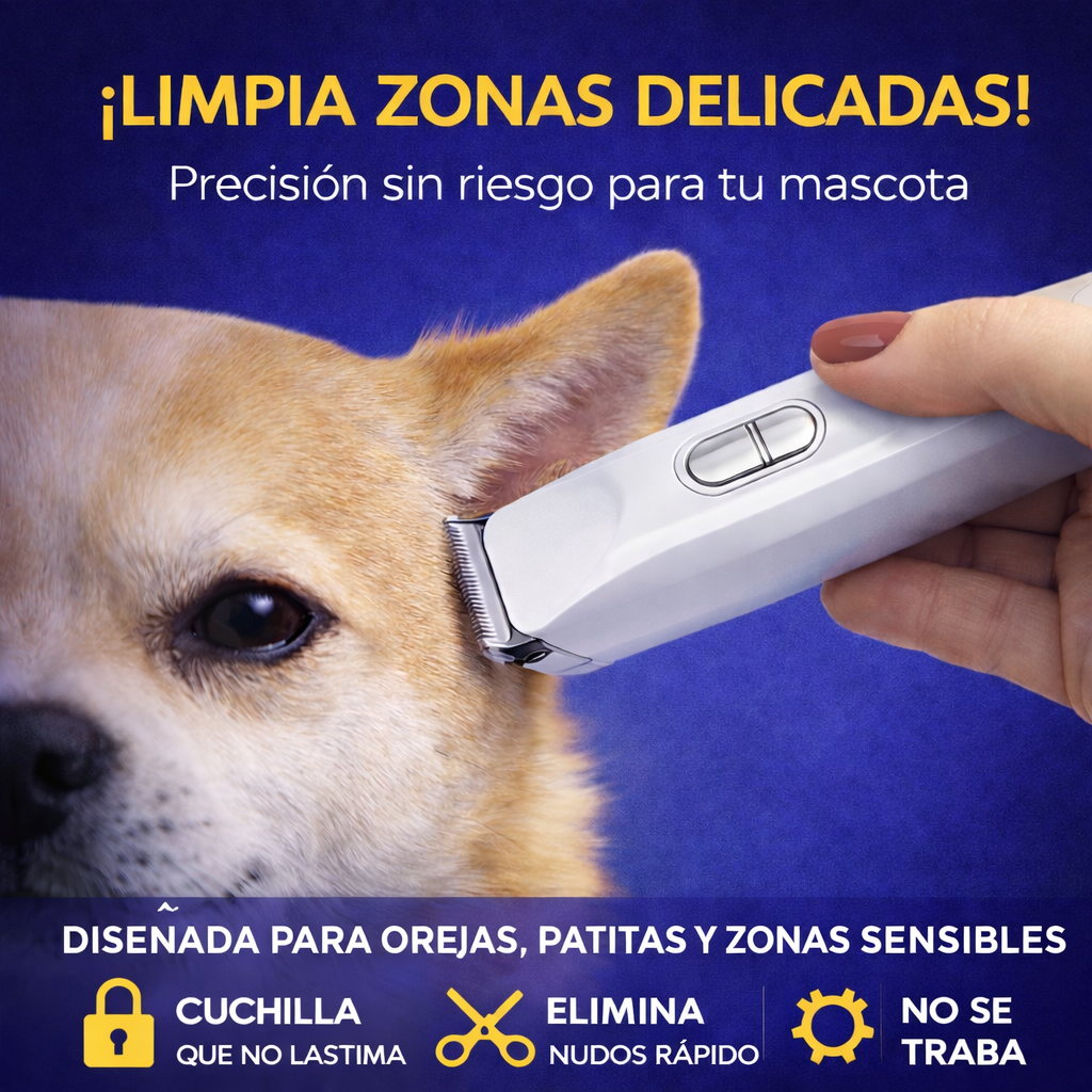 SÚPER KIT DE MÁQUINA CORTADORA + TOALLITAS | PETMY™