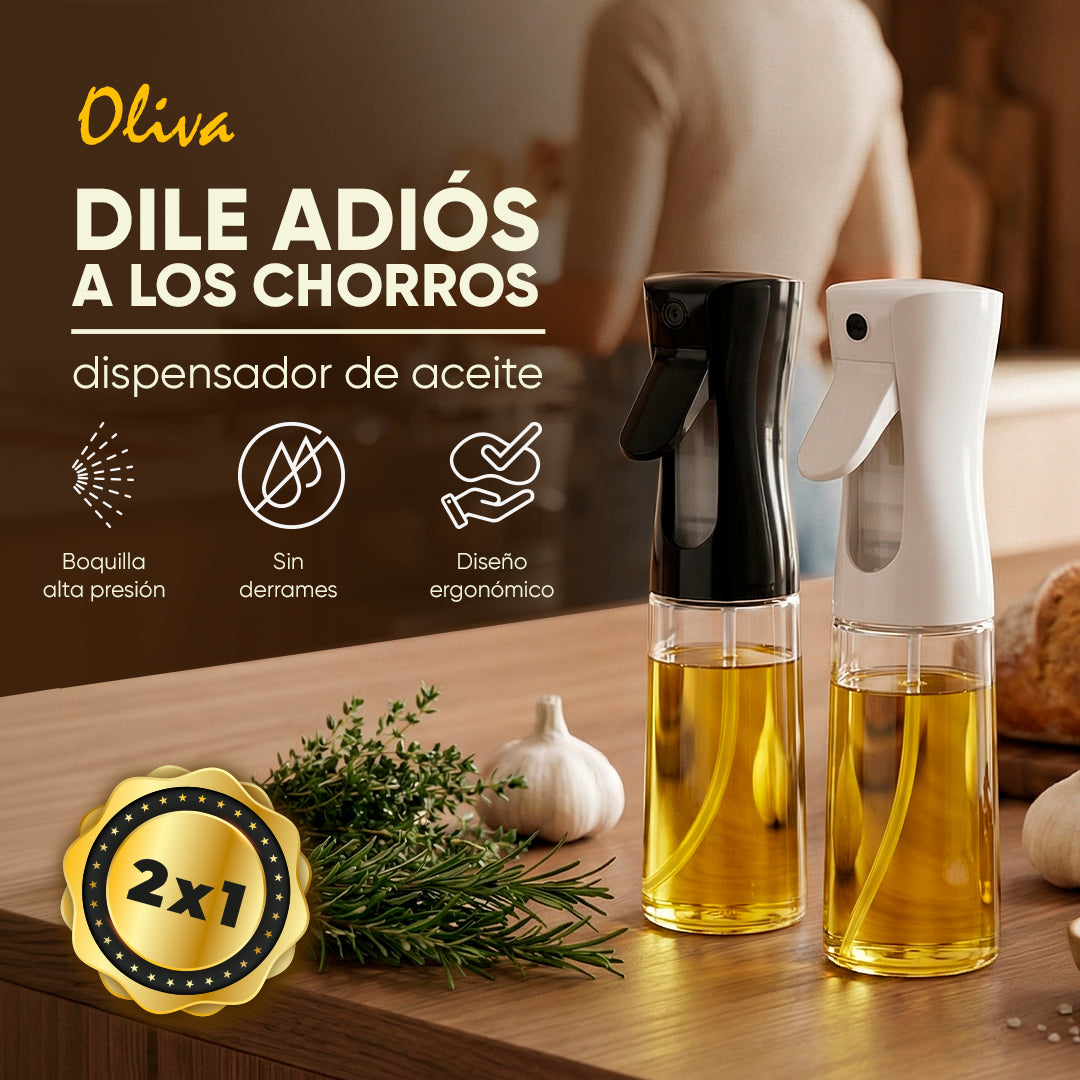 2X1 DISPENSADOR DE ACEITE SPRAY | OLIVA™