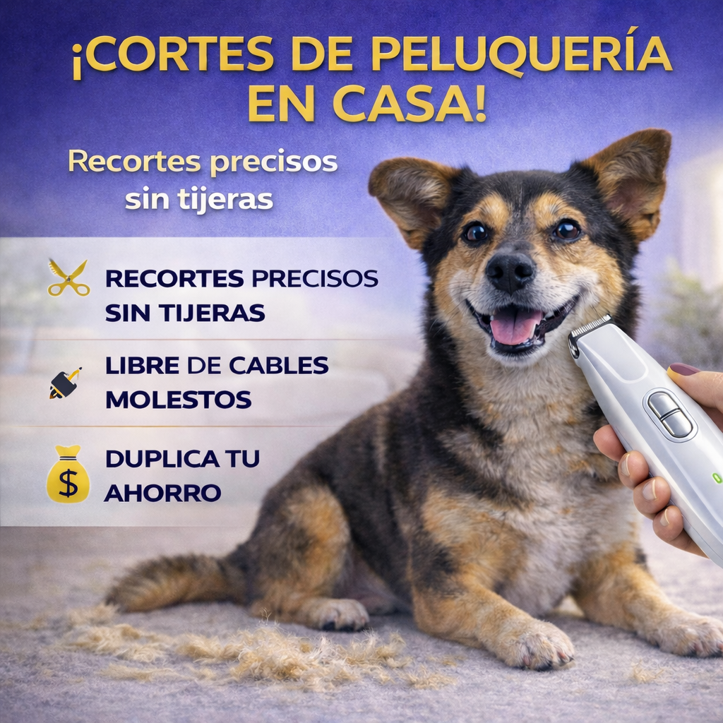 SÚPER KIT DE MÁQUINA CORTADORA + TOALLITAS | PETMY™
