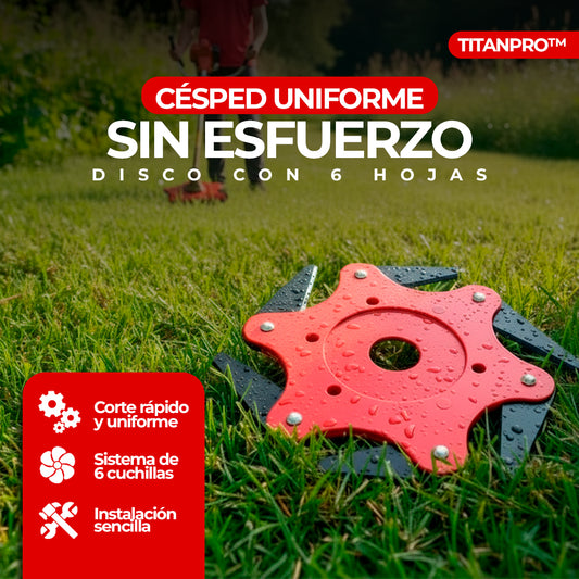 DISCO CORTADOR DE CESDED |  TITANPRO™