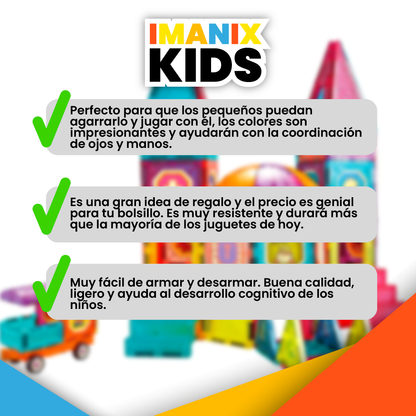 BLOQUES MAGNETICOS | IMANIX KIDS™