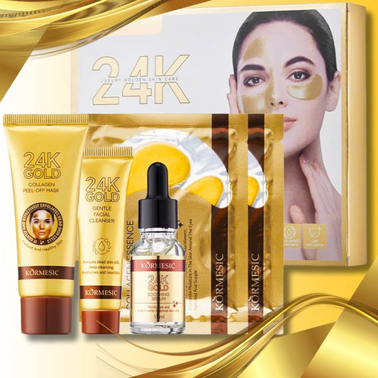 KIT REJUVENECEDOR FACIAL CON ORO | GOLDING™