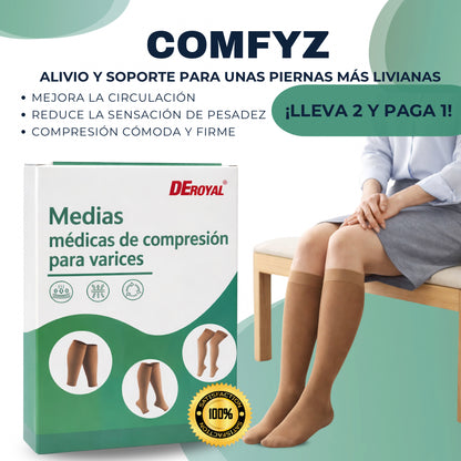 2x1 MEDIAS DE COMPRESIÓN PARA VARICES | COMFYZ™