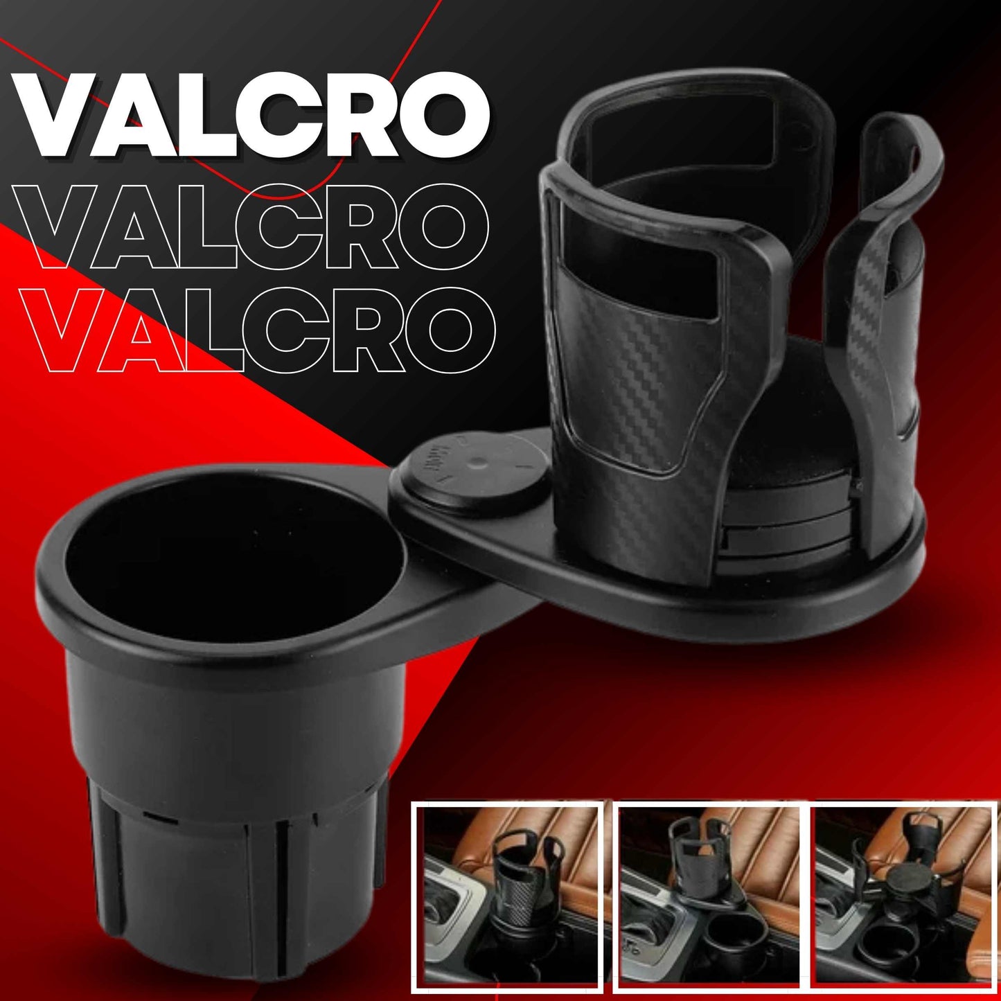 ACCESORIO PARA ORGANIZAR EL AUTO FÁCILMENTE | VALCRO™