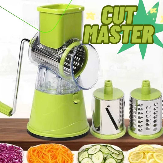 POTENTE CORTADOR Y REBANADOR MULTIFUNCIONAL 3 EN 1 | CUT MASTER™