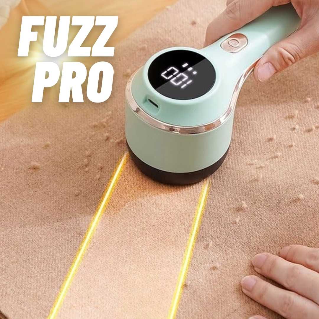 REMOVEDOR DE PELUSA RECARGABLE CON PANTALLA DIGITAL | FUZZ PRO™