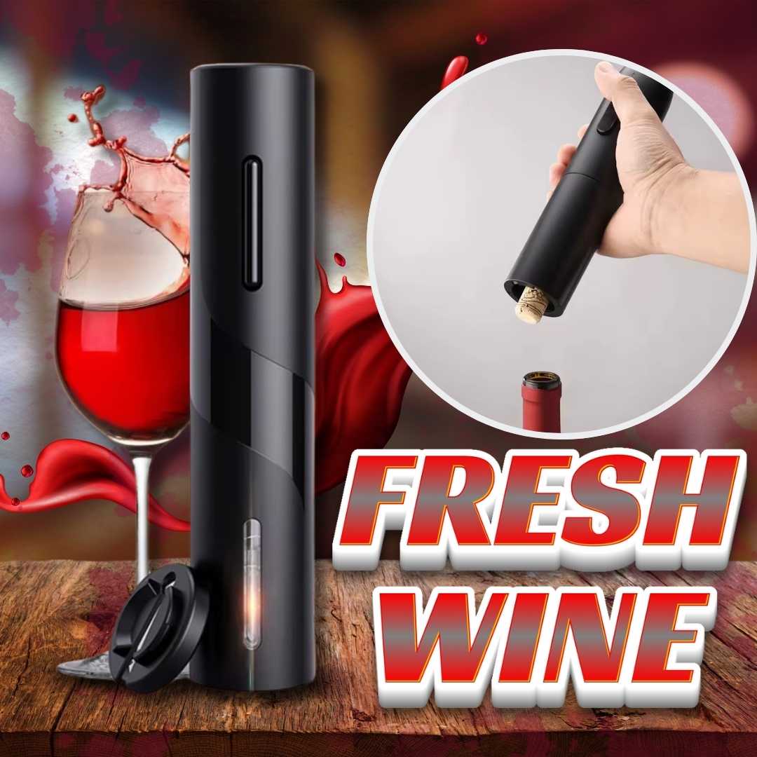 SÚPER ÚTIL SACACORCHOS ELÉCTRICO QUE CONSERVA LA FRESCURA | FRESH WINE™