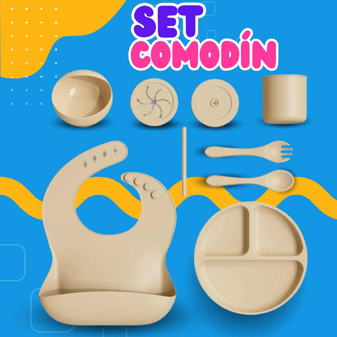PRECIOSO SET PARA INICIAR LA ALIMENTACIÓN DE TU BEBÉ | COMODIN™