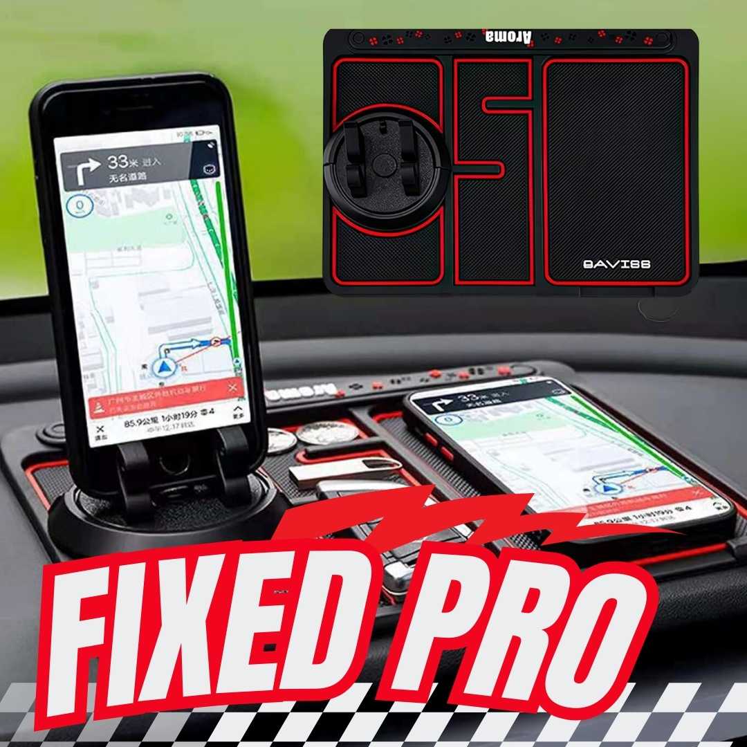 SOPORTE PARA CELULAR EN EL AUTO CON MÁXIMA ADHERENCIA | FIXED PRO™