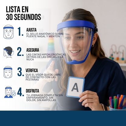 2x1 MASCARILLA PROTECTORA FACIAL ANTIEMPAÑAMIENTO VISORA™