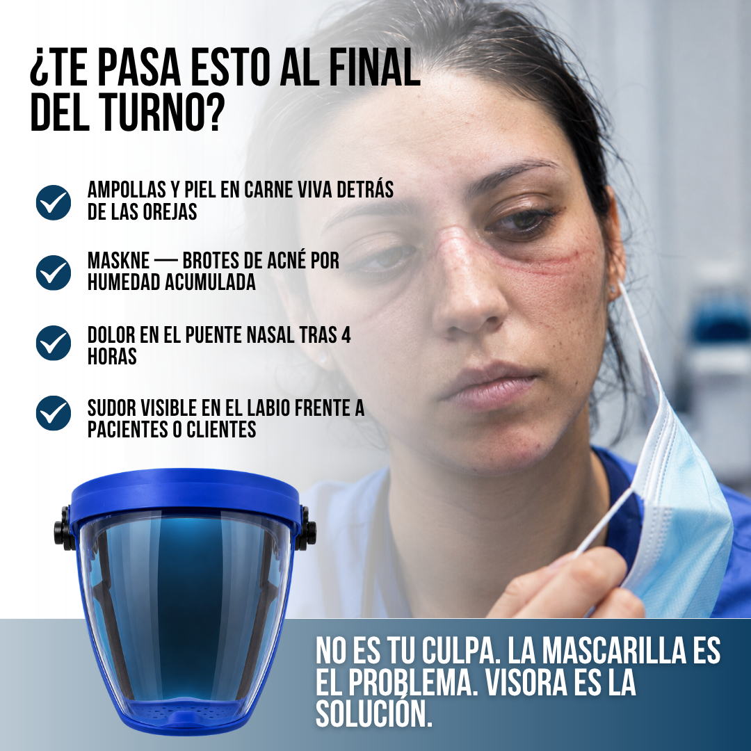 2x1 MASCARILLA PROTECTORA FACIAL ANTIEMPAÑAMIENTO VISORA™